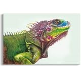 Lizard Canvas Wall Facing Living Room Bedroom Wall Decoration Office Mural Bathroom Wall Decoration