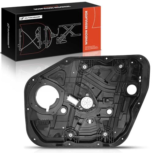 A-Premium Front Passenger Side Electric Power Window Regulator with Motor Compatible with Hyundai Tucson 2016-2022, Sport Utility, with Panel