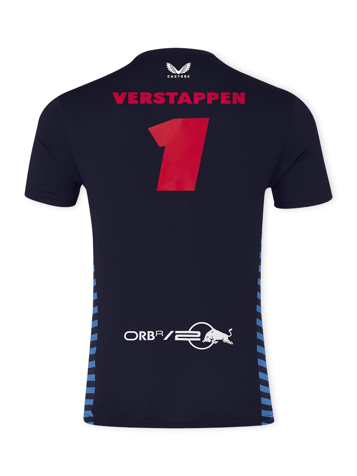 Red Bull Racing Max Verstappen T-Shirt 2024 (DE/NL/SE/PL, Alphanumerisch, XXL, Regular, Regular, Night Sky)