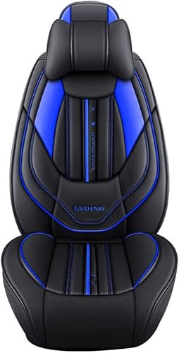 Maimeilong Fundas de cuero de lujo para automóvil para Sandero Stepway, impermeables, a prueba de arañazos, antideslizantes, compatibles con bolsa