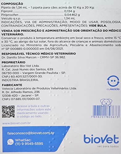 DEFEND PRO CÃES + 10 a 20 Kg