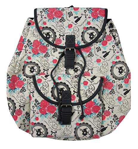Loungefly x Disney Alice in Wonderland Rabbit Floral Allover-Print Backpack