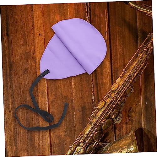 ULDIGI Flute Cleaning Care Cloth Saxophone Cleaning Flute Short Flute Cleaning Pad Made of Artificial Deerskin Sturdy Use