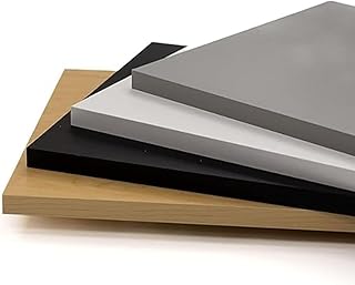 Cabinet Shelves – Custom Cut Melamine Shelving for Home & Office – Wooden Kitchen Shelves for Bedroom & Kitchen, Versatile Use - Available in Thickness 1/2” and 3/4” & Lengths Up to 60"