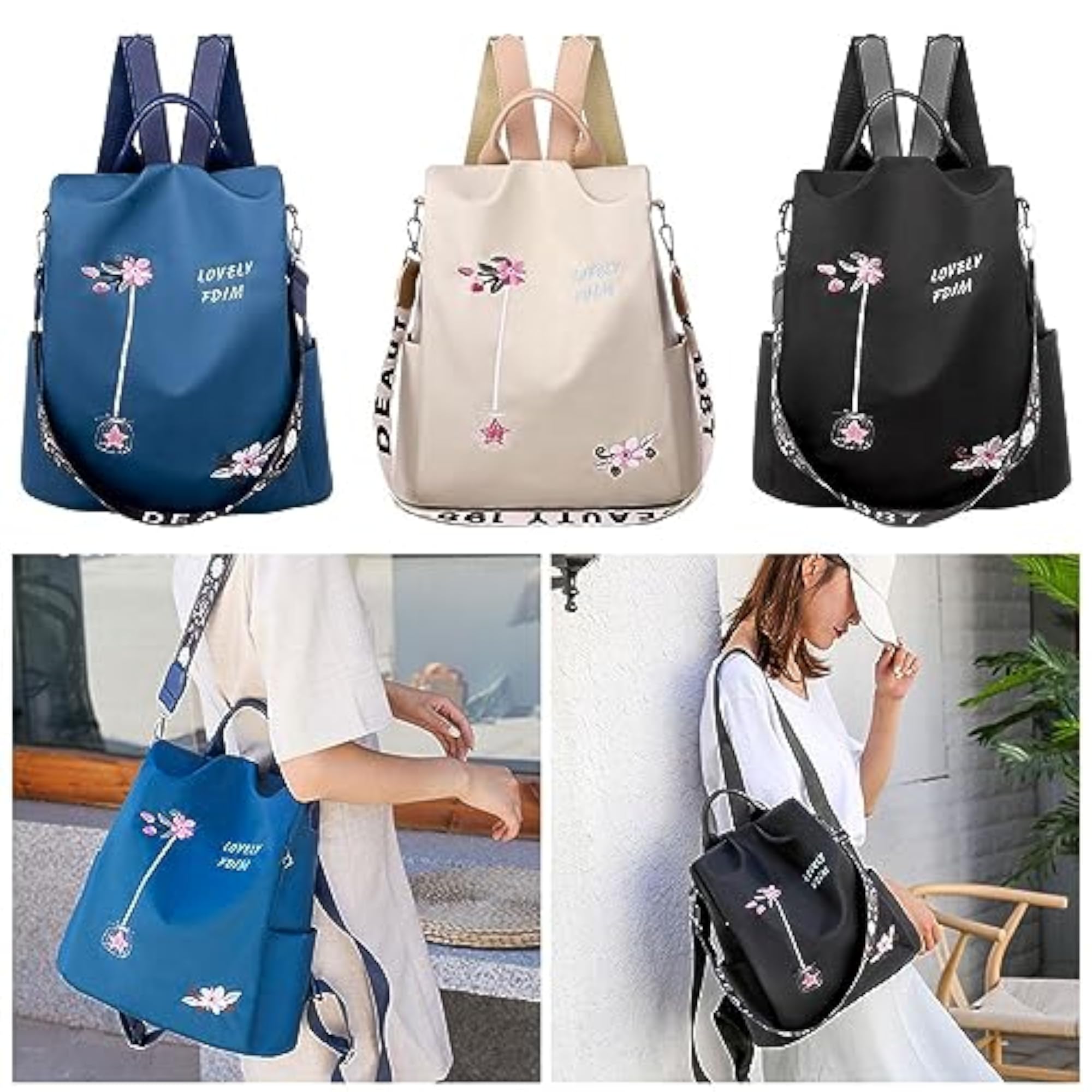Casual Backpack Shoulder Bag for Travel & Outdoor