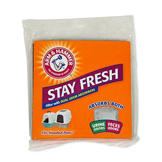 Arm and Hammer Cat Litter Filter, Fits Hooded Pans, 1 Pack