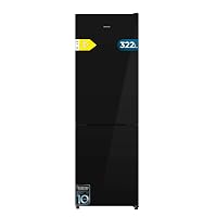 Cecotec Frigorifero Combinato 322L Bolero CoolMarket Combi 322i Black Glass D. Altezza 185,5cm