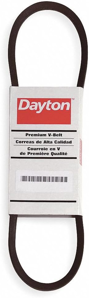 4L280 V-Belt, Outside Length 28", Pack of 5