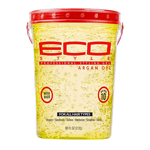 Eco Styler - Gel de Peinado con Aceite de Argán - 2,36L - Fijación Fuerte y Brillo