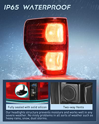Image of Nilight Taillight Assembly for 2009-2014 Ford F150 Driver Side