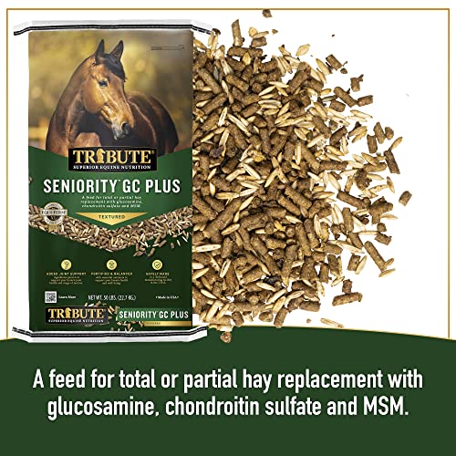 Kalmbach Feeds Tribute Maturity Textured Gc Plus for Horse, 50 lb - Thumbnail 3