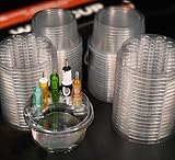 40 disposable cups with adhesive to organize and clean cartridges. better than HIVE CUPS.