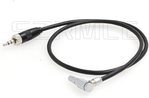 SZRMCC ARRI Alexa Mini o Z CAM E2 Cámara 00B 5 pines a bloqueo 0.138 in TRS Plug Audio Cable para Sennheiser