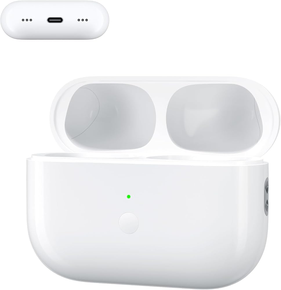 Replacement Wireless Charging Case Compatible for Airpod Pro 1st 2nd Charger case with Type-C Charging Port Replacement for Airpod Pro 1st / 2nd Charging case Support Wireless — 사진 1