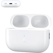 Replacement Wireless Charging Case Compatible for Airpod Pro 1st 2nd Charger case with Type-C Charging Port Replacement for Airpod Pro 1st / 2nd Charging case Support Wireless