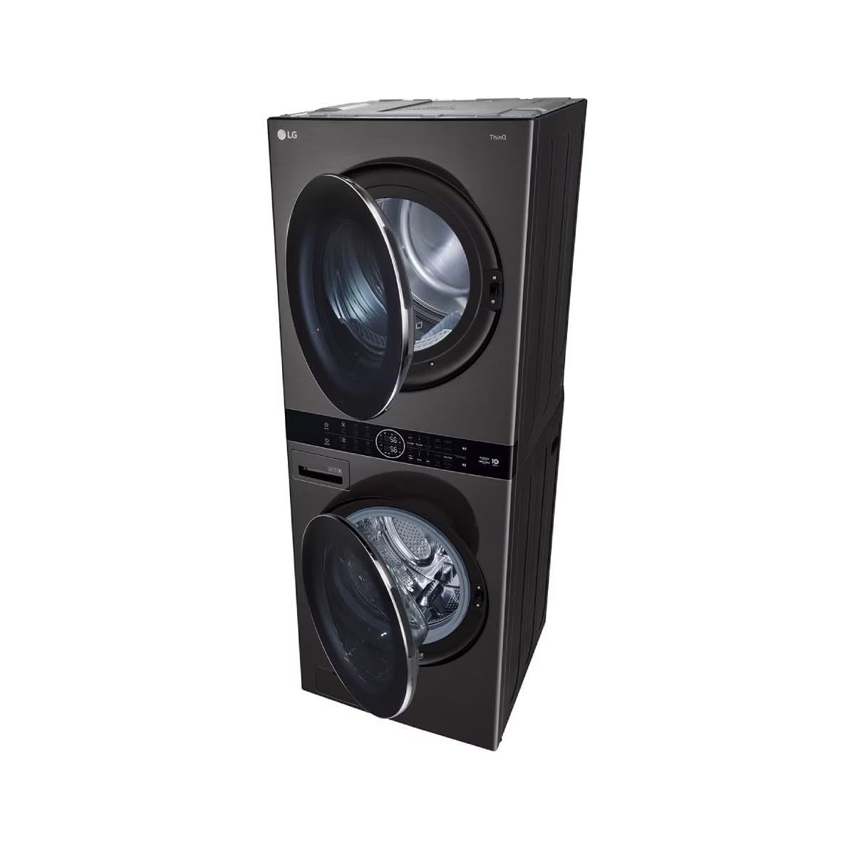 Machine à Laver-Sécher LG 17Kg/16Kg 1100RPM Noire - WT1716BBF