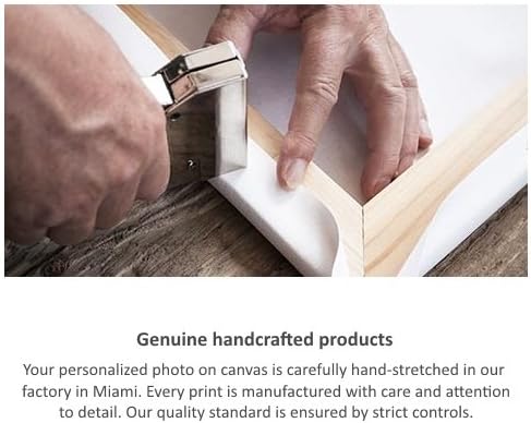 Miniatura 6 de Photo.Gifts - Impresiones en lienzo personalizadas con tus fotos de 20 x 20 pulgadas - Personaliza con tu imagen y texto - Lienzo personalizado con