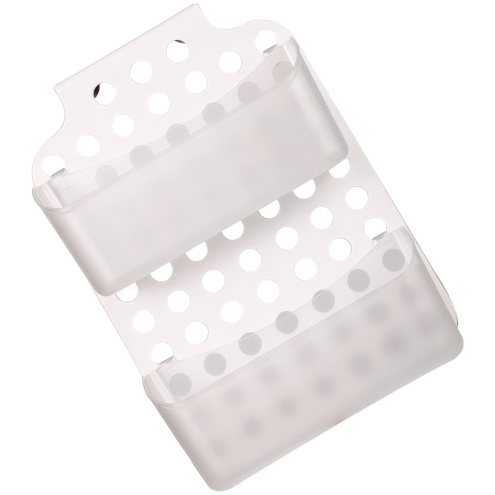 letixnink Hanging Shower Caddy with Dual-Layer Storage for Shampoo and Bath Essentials No Drill Waterproof Bathroom Wall Organizer