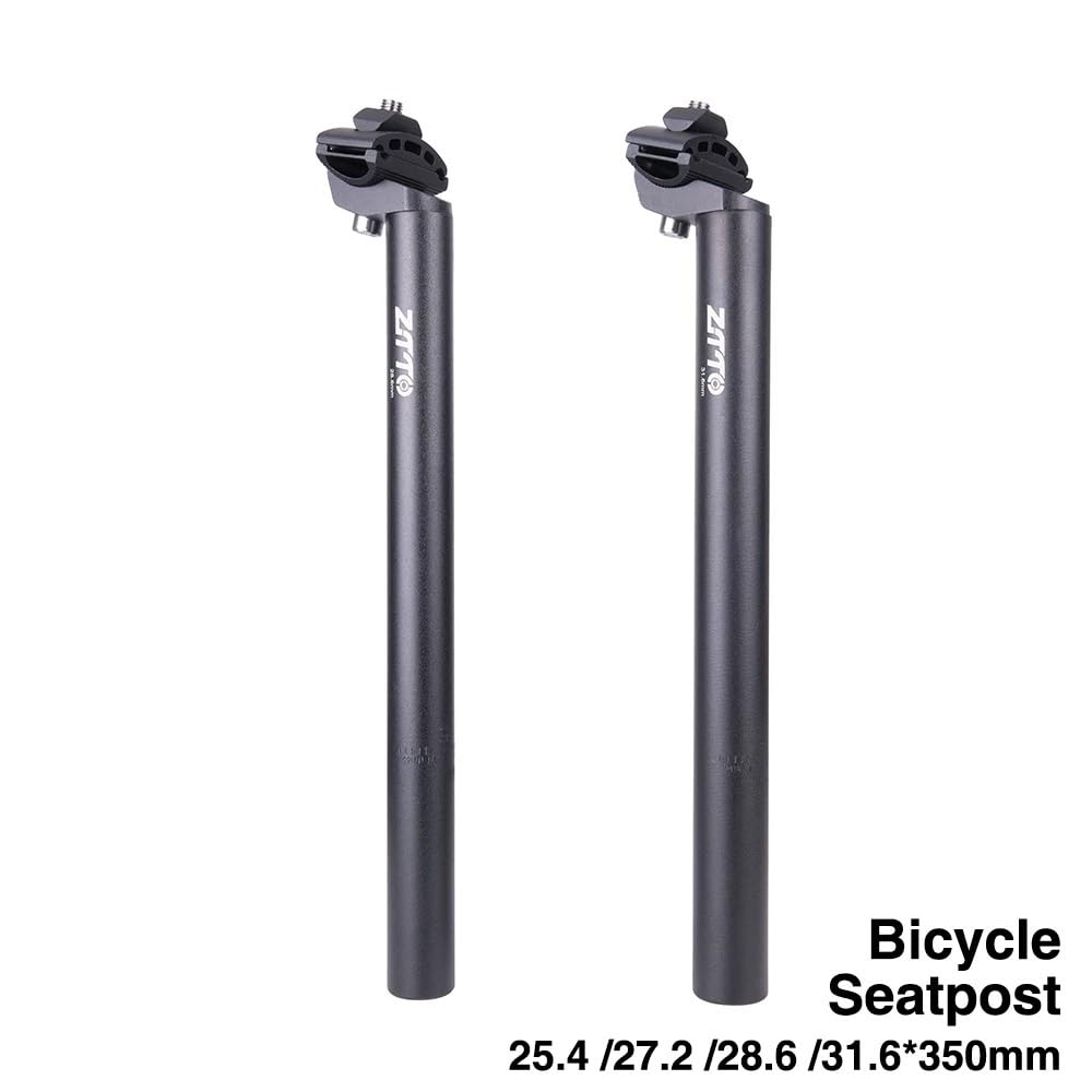 Fahrradsattelstütze Fahrradteile MTB Rennrad Fahrradsattelrohr Superleichte Sattelstütze 25,4 27,2 28,6 31,6 350 mm Fahrradsattelstütze (31,6 x 450 mm)