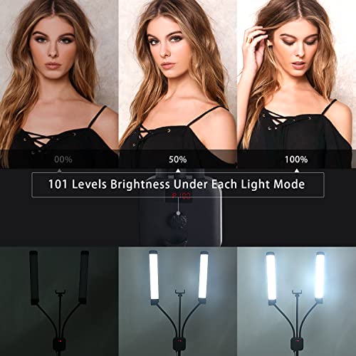 Aro De Luz Led Lash Light Kit, Energy Saving, 5400 Lumens Bright, 3 Color Modeswith Adjustable Tripod & Phone Holder, Suitable For Make Up Artist, Photography, Video Recording, Live Streaming #TOP3