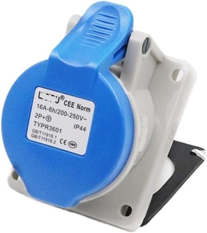 Industrial 16A 3-core mounted concealed mobile TYPR231 connector socket(Connector TYPR2601)