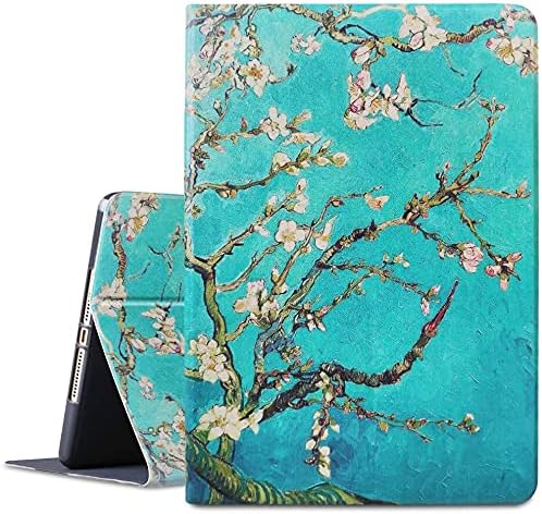 HBorna New Case for iPad 10.2 8th Gen (2020)/7th Gen (2019), Adjustable Stand Folio Cover with Auto Sleep/Wake Function Case for iPad 10.2 inch 8th Generation / 7th Generation, Galaxy