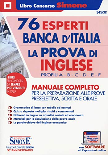 76 esperti Banca d'Italia. la prova di inglese