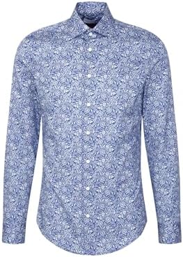 Seidensticker 845325, Slim Fit Langarm Business-Hemd, 40