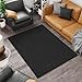 Ottomanson Collection shag area rug, 5'3" x 7', Charcoal Gray