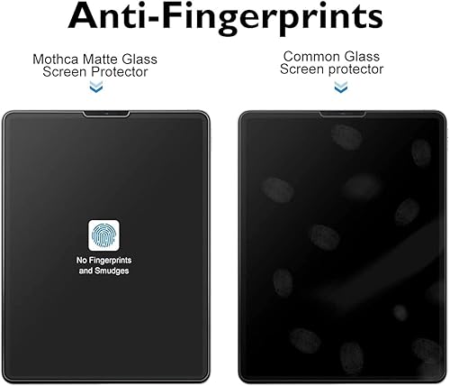 Miniatura 3 de Paquete de 2 protectores de pantalla de vidrio mate Mothca para iPad Pro de 11 pulgadas (2022202120202018), iPad Air 5 (2022) y Air 4 (2020) de 10.9