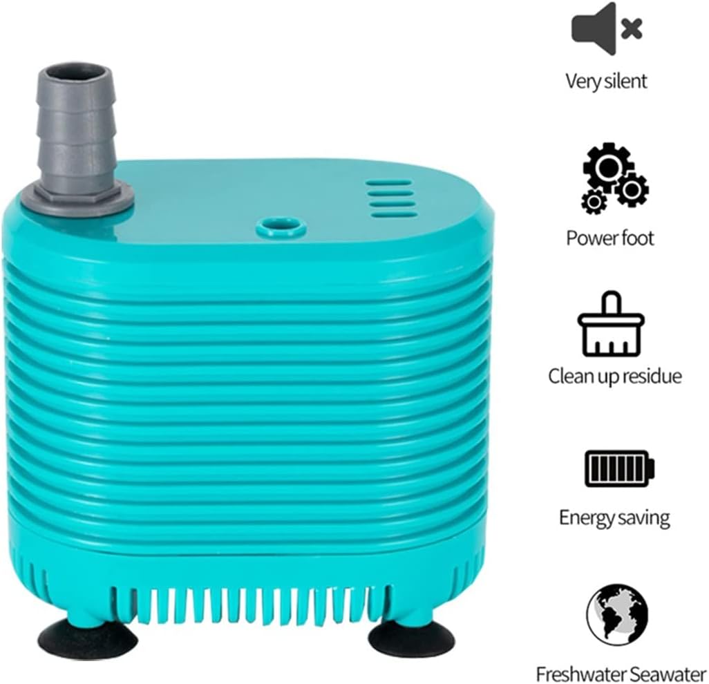 JOEBO Electric Submersible Pump Submersible Pump 25/65W Large Flow Aquarium Water Pump Suitable for Aquarium Fish Tank, Air Conditioner, Air Conditioner Sump Pump (Color : MKSH-665Bpro)