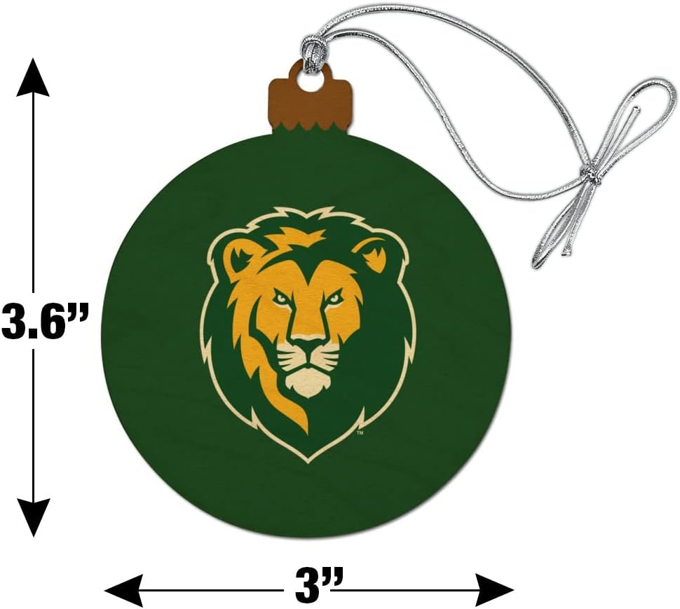 GRAPHICS & MORE Southeastern Louisiana University Primary Logo Wood Christmas Tree Holiday Ornament - Image 6