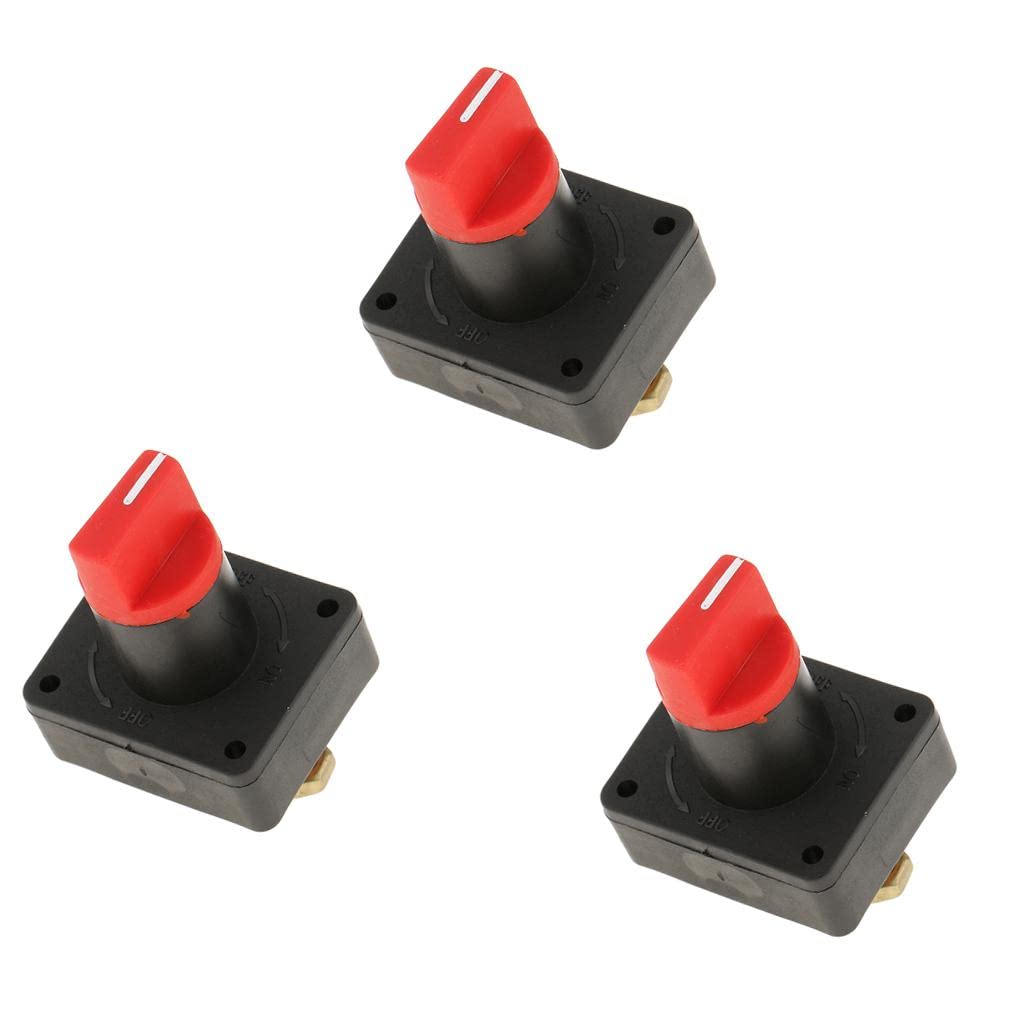 The Style Sutra 3pcs PVC100A Power Master Disconnect Rotary Cut Off Switch for Car Boat|Motors | Parts & Accessories | Car & Truck Parts |3 Pieces Battery Disconnect Rotary Switch-image-47