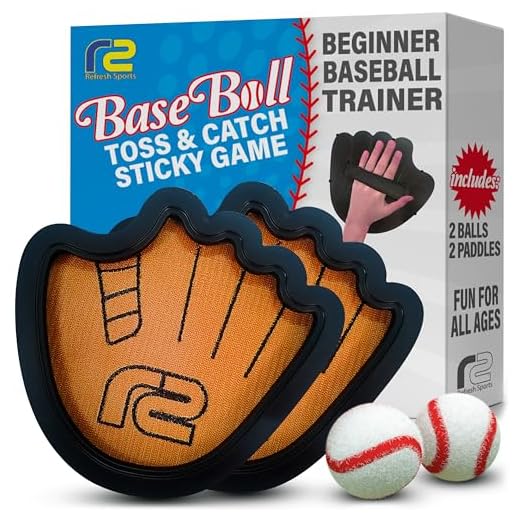 Toss and Catch Ball Set: Fun Ball and Catch Game - Best Baseball Gifts for Boys & Girls - Toys for 2 3 4 Year Old Boys - Toddler Boy Toys & Gift Idea for 9 8 7 6 5 4 3 + Year Old Boy Birthday Gift