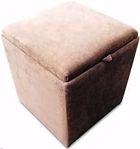 Mas Sofabed Canda Pouf Ottoman L 42 cm X W42 cm Beige Square Shape - TP-S-STD-2001