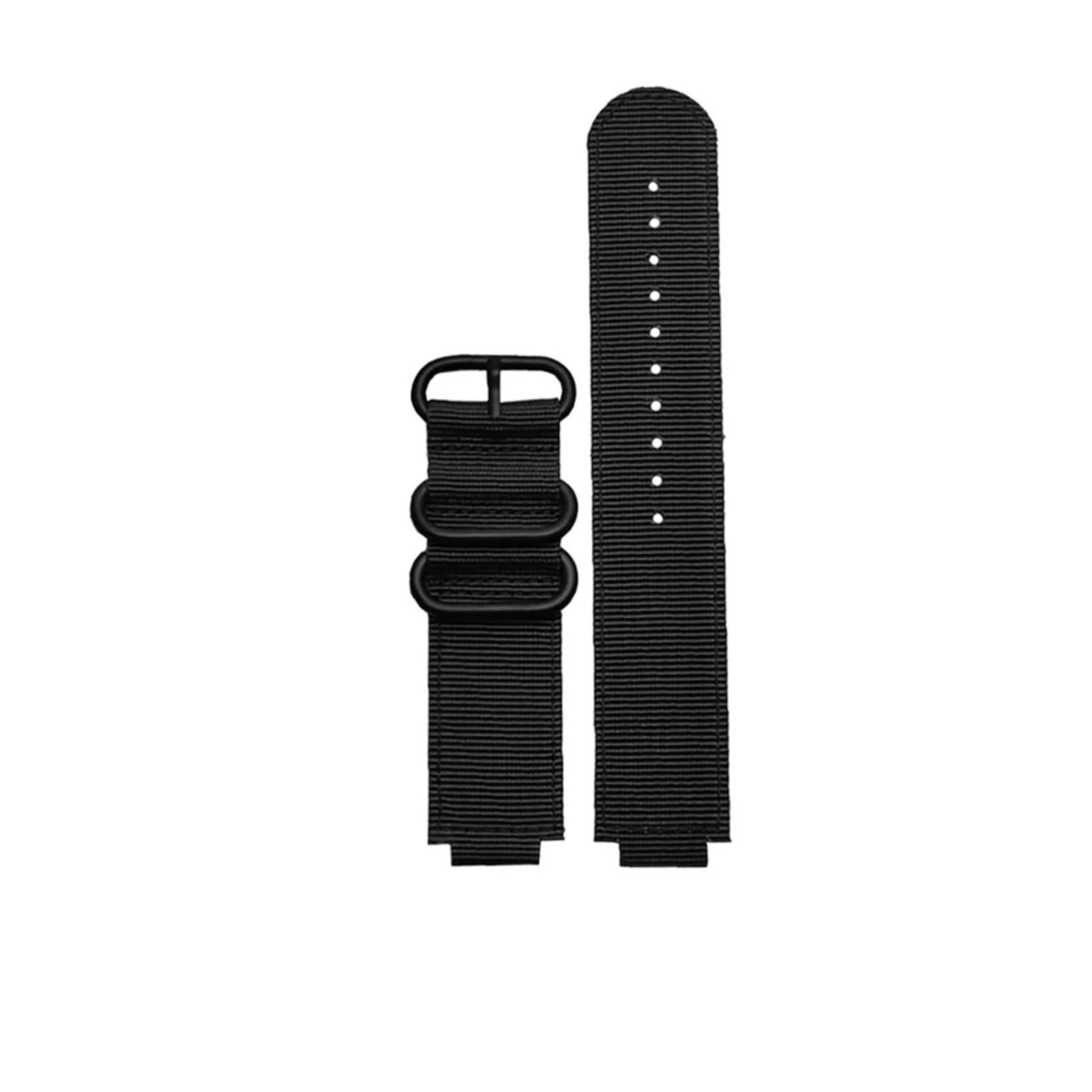 Bracelet montre nylon 16mm GBA-800 anti-irritation usage quotidien