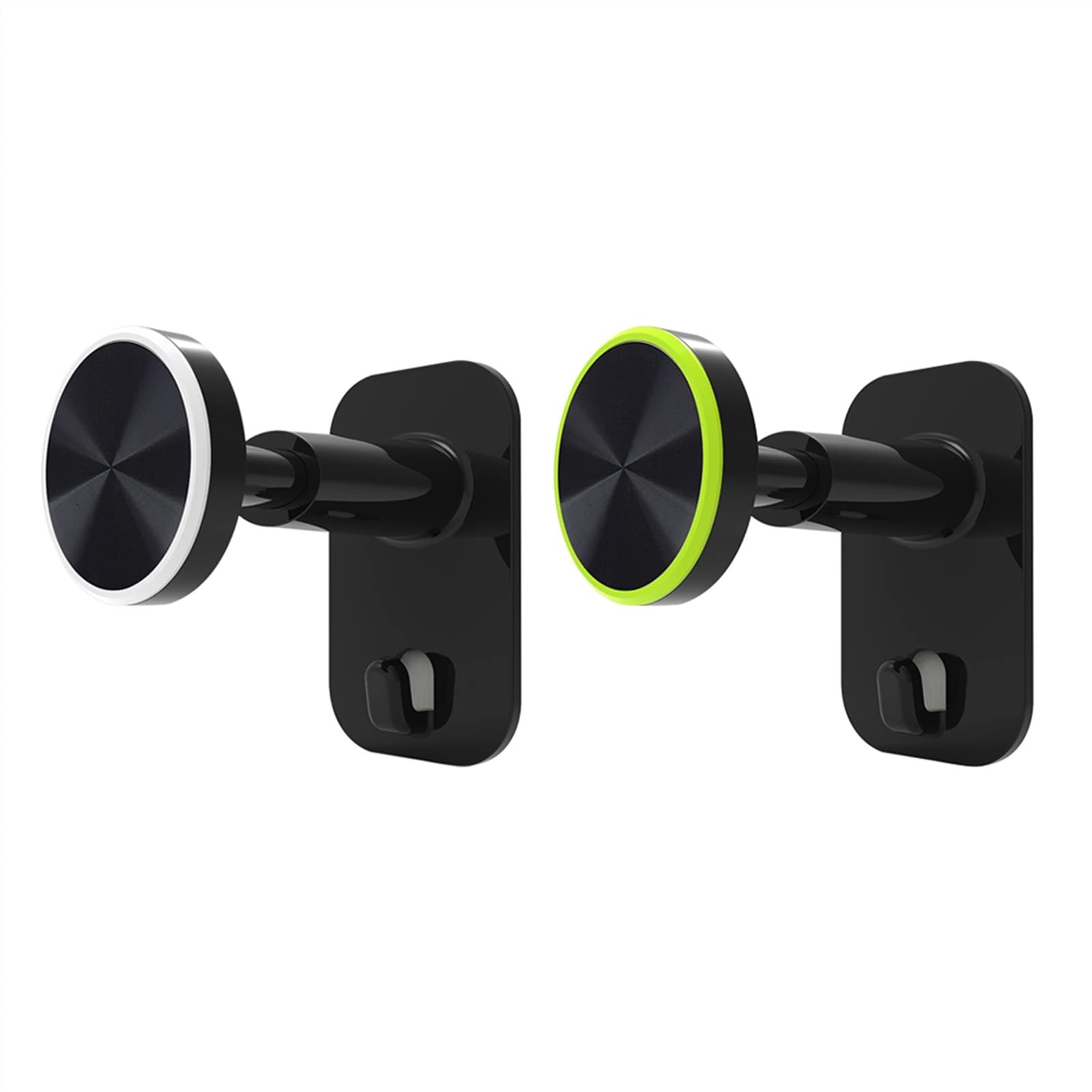 shangguanyun456 Headphone Stand Headphones Stand Universal Headphone Headset Hanger Wall Hook Telescopic Design Earphone Holder Gaming Rack for PC , Office(Green White)