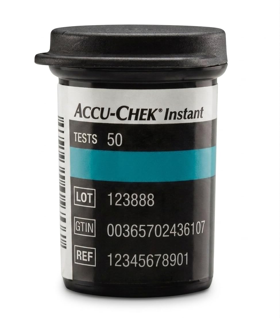 Compatible with Accu-Chek Instant 50 Blood Glucose Test Strips Expiry: 30 November 2027-image-9
