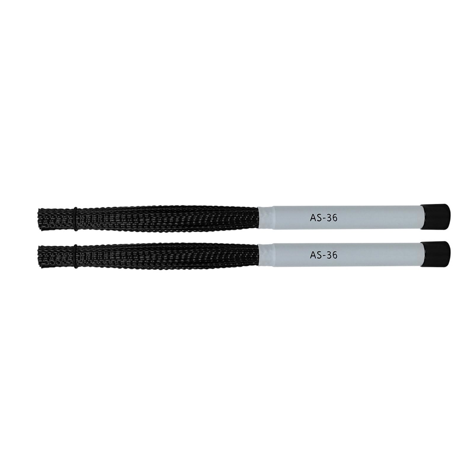 XZQYDS 1Pair Rods Drum Brushes with Comfortable Handle Percussion Drum Brushes Dowels Nylon Drum Sticks Brush Smooth Grip