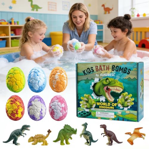 Bombas de baño de dinosaurio para niños que no quieren bañarse en casa 4