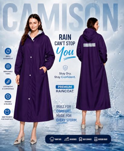 Image of Womens Eloura Waterproof Raincoat for Women