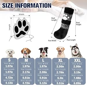 SCENEREAL Anti Slip Dog Boots & Shoes for Hot/Cold Pavement to Prevent Licking, Waterproof Dog Socks Paw Protectors for Small Medium Large Dogs, Traction Control on Hardwood Floor for Senior Dog, M SCENEREAL Anti Slip Dog Boots & Shoes for Hot/Cold Pavement to Prevent Licking, Waterproof Dog Socks Paw Protectors for Small Medium Large Dogs, Traction Control on Hardwood Floor for Senior Dog, M