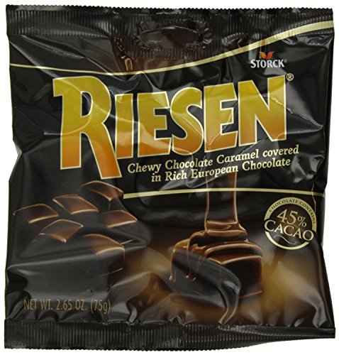 Riesen Chewy Chocolate Caramel - 2.65oz Pack 4 miniatura 1