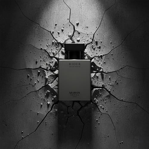 Image of Arabian Aroma Rider Eau de Parfum, Fresh Bergamot, Leather & Vetiver Long Lasting Modern Perfume, 50ml