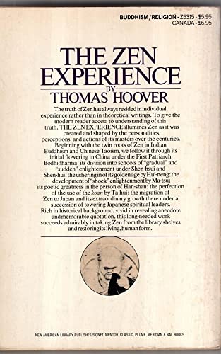 The Zen Experience 0452253152 Book Cover
