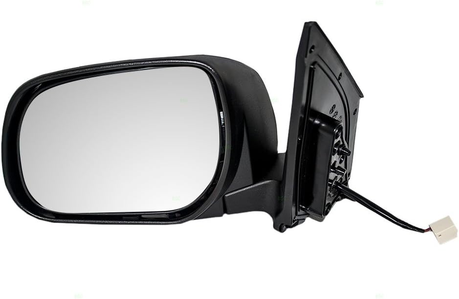 Brock Replacement Drivers Power Side View Mirror Non Heated w/o Signal Replacement Compatible with 06-08 RAV4 8794042810