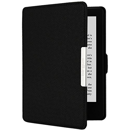 Birgus Kindle 8th Generation Case, Case for Amazon All New 8th Gen E-reader 2016 Release with Automatical Function of Wake/Sleep - Black