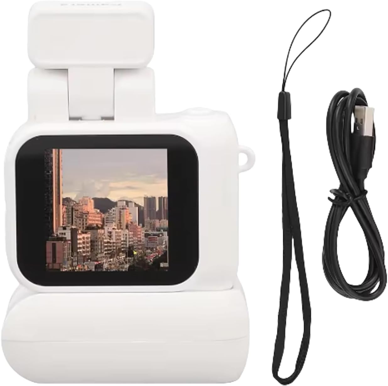 Campus Digital Camera Looped Camcorder 1080P Photo Video Double Function Small Size for Enthusiasts Automatic Looped Camera