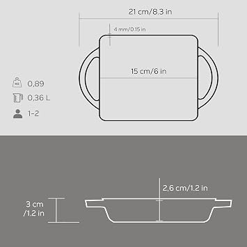 Lava Döküm Mini 12x15 Tava