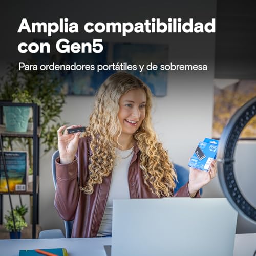 Miniatura 4 de Crucial P510 Ssd 1tb Pcie 5.0 X5 Gen5 Nvme M.2, Velocidades De Lectura Hasta 11.000 Mb S, Escritura 9.500 Mb S, Ordenador Portátil Y De Sobremesa, Tlc Nand, Disco Duro Interno- Ct1000p510ssd8-01